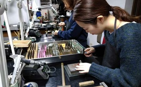 彫金 刻印 リング 制作 体験 コース 1名 指輪 FABBRICA OSAWA ／ 体験チケット
