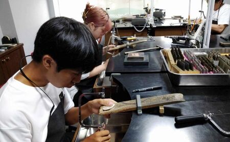 彫金 ペンダント トップ 制作 体験 コース 1名 FABBRICA OSAWA ／ 体験チケット
