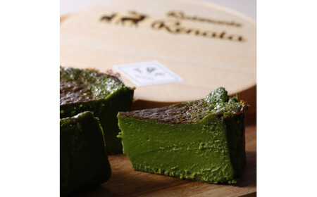 『隠れ家シェフ手作りスイーツ』山政小山園　宇治抹茶　とろけるなめらか食感　Flavor Cake ／ 洋菓子 スイーツ フレーバーケーキ 京都宇治 老舗製茶問屋 山政小山園 化学調味料 保存料 着色料 香料無添加 グルテンフリー ギフト ご褒美 プレゼント 贈答 埼玉県 No.024