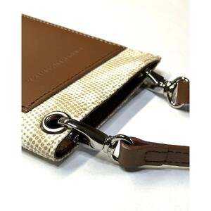 甲州印伝「URUSHINASHIKA」スマホケースB（薄茶）