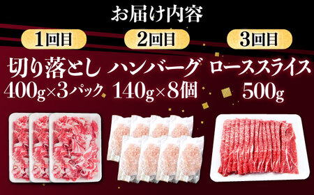 【6回定期便】肉ざんまい定期便（一人暮らし向け・少量） / 牛肉 [IAX049]