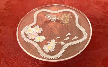 【絵付け手描き】ランプティーポット、カップ＆ソーサー 2点セット「桜」根本久美作