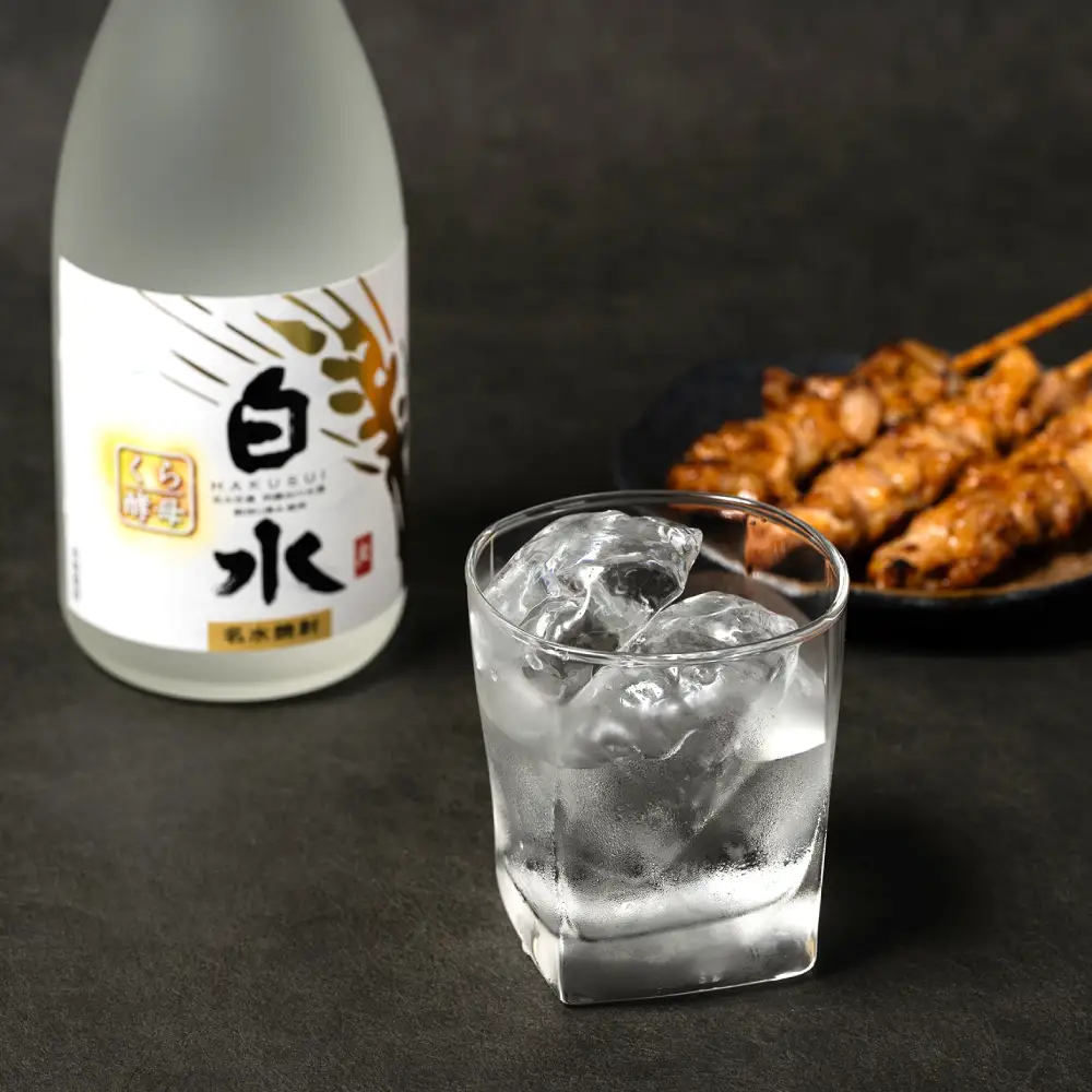 八代不知火蔵 白水 蔵酵母 720ml 1本 麦焼酎 むぎ焼酎 焼酎 はくすい 酒 本格焼酎 乙類 25度 蒸留酒 独自の酵母