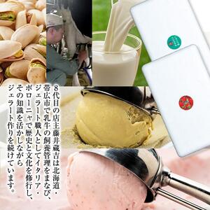 【数量限定】ジェラート 500ml×2種 食べ比べ  シチリア産 ピスタチオ TAROいちごミルク【大容量 アイス 業務用 セット 合計 1リットル スイーツ 人気 デザート 冷凍 氷菓子 家族 ファミリーサイズ 苺】