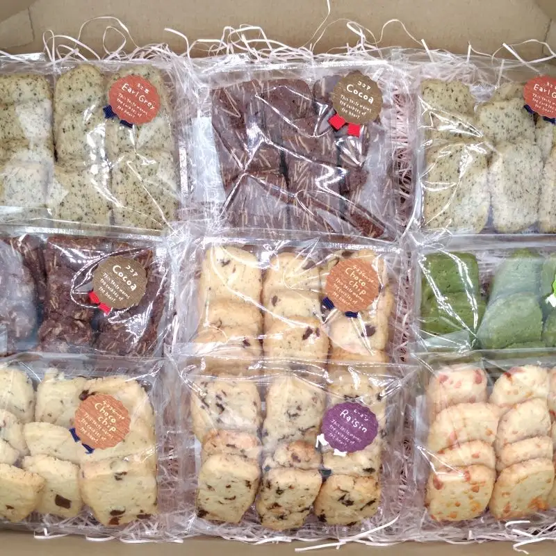 国産小麦を使用したクッキー6種詰め合わせ【csaz0002】