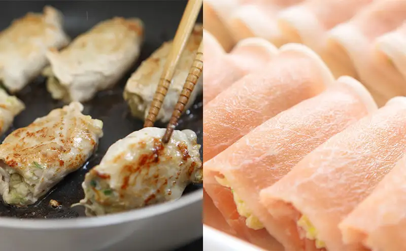 定期便 3回 浜松餃子 126個 ＆ 肉巻き餃子 20個 食べ比べ 国産 冷凍 浜松