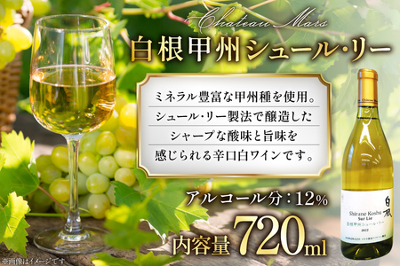 ワイン 白 飲み比べ 4本 セット ソムリエセレクト詰め合わせ [本坊酒造 マルス穂坂ワイナリー 山梨県 韮崎市 20743677] 