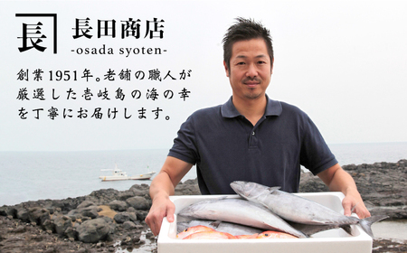 【全2回定期便】干魚セット《壱岐市》【長田商店】 [JAO042]