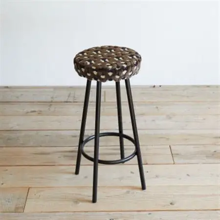 Forge Counter Stool モコ ブラウン【SWOF】_雑貨・日用品 椅子・チェア・ソファ 家具・インテリア _【1477193】