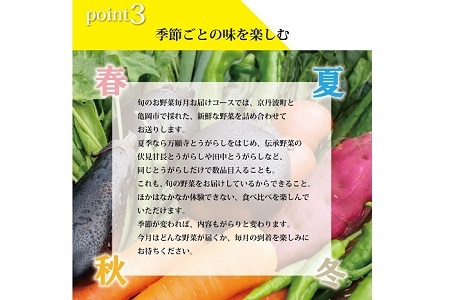 【野菜 12回 定期便】旬の京野菜セット 毎月お届けレギュラーコース（全12回）＆『葉酸たまご』6個入り×1パック×3回分付【 野菜 野菜定期便 野菜詰め合わせ 野菜セット 京野菜 】 [132KH001R]