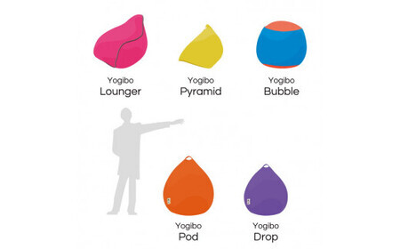 【カラーが選べる】39-T Yogibo Zoola Pyramid（ヨギボー ズーラ ピラミッド）※離島への配送不可