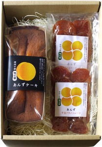 ドライ杏(半生) & 杏パウンドケーキ セット|あんず あんず