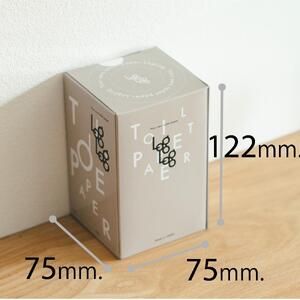 10年保証 備蓄用トイレットペーパー LogLog72個セット MST-204 【グレイジア株式会社】 [ATAC050]