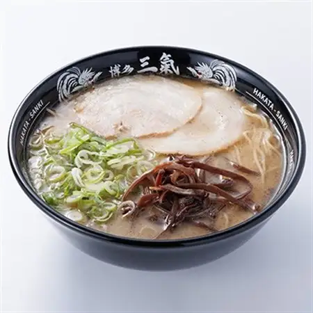 とんこつラーメン博多三氣　黒　3食セット_麺 ラーメン  らーめん 拉麺_【配送不可地域：離島】【1494101】
