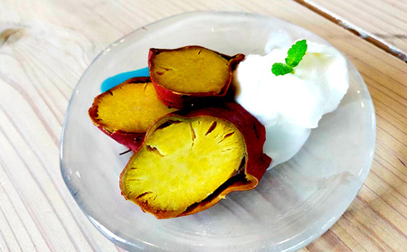 冷凍焼きいも・冷凍焼き芋天ぷら（塩・シナモン）約1540g【アスプラス】 いも 名護 やきいも シナモン しお まーす てんぷら ヘルシー 冷凍 焼き芋 さつまいも 支援 おいしい 食物 繊維 国産 スイーツ 沖縄 なご おやつ