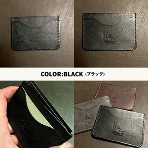 高級ブライドルレザー パスケース カラー3色【ダークブラウン ブラック バーガンディー】革 革製品 
