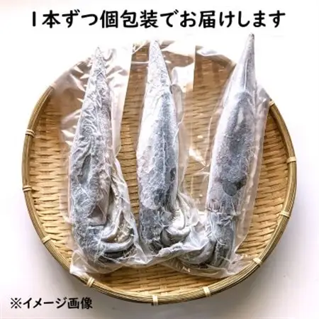 【便利な個包装】朝とれスルメイカ　3杯セット(3杯×200～300g)750g前後　高鮮度3D凍結　【配送不可地域：離島】【1515774】