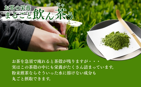 粉末煎茶のん茶うもん50g×6袋 飲料類 お茶 日本車 緑茶 
