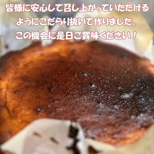 【ふるさと納税】カフェレストラン ヒシミツのバスクチーズケーキ [a0523] ヒシミツ ※配送不可：北海道・東北・沖縄・離島【返礼品】添田町 ふるさと納税