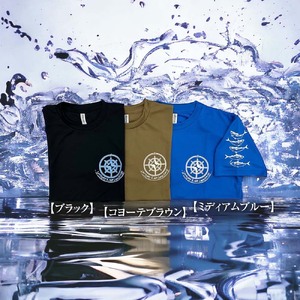 市制70周年記念デザインTシャツ（ワンポイントブラック・ドライ）男女兼用サイズ 【R01063】