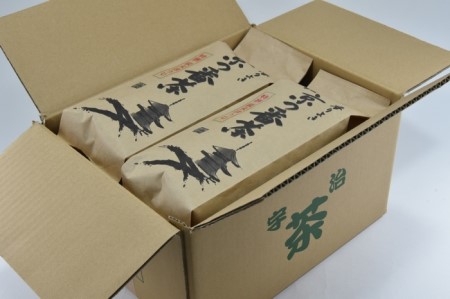 特選　京都伝統製法の手炒り京番茶（250g×5袋）　〈京都 特選 番茶 お茶 茶 茶葉 炭火 手炒り 伝統 飲料〉 飲料類 加工食品 