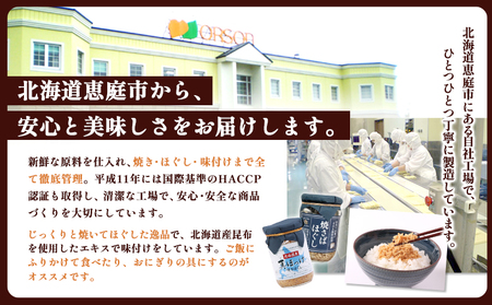 【定期便：全9回】真ほっけほぐし×焼さばほぐし2個セット【04010901】