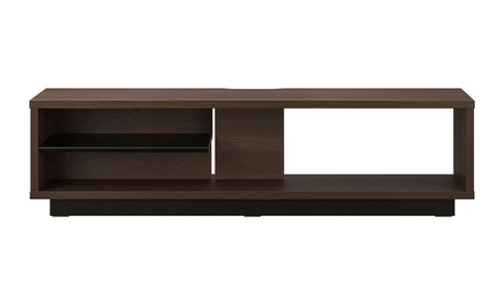 テレビ台 ローボード 幅120 TV台 OTS-120SR ウォールナット/ブラック アイリスオーヤマ 木製 テレビボード テレビラック AVボード 収納 ラック スリム 薄型 45V 50V 45型 50型 