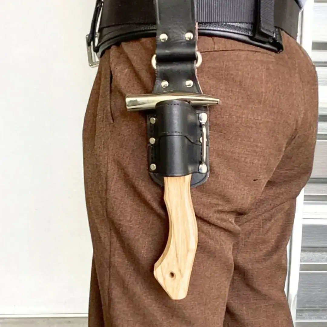 板金ハンマー ステン武力屋 21 角蛇曲ショート 250mm シルバー 金槌 とんかち 工具 IDS賞受賞 握りやすい [マルキン印] 【051S003】