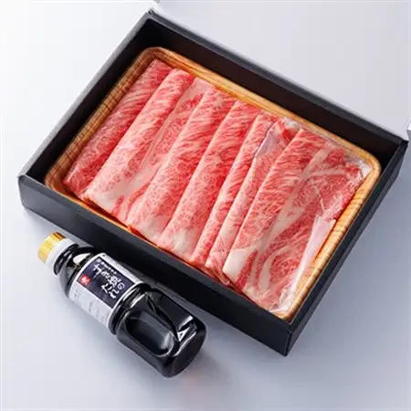 博多和牛 肩ロースうす切り400g_肉 すき焼き 牛肉 すきやき スキヤキ_【配送不可地域：離島】【1511625】