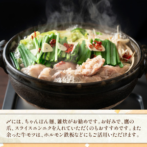 訳あり！博多味噌もつ鍋　10人前（2人前×5セット）　AO130