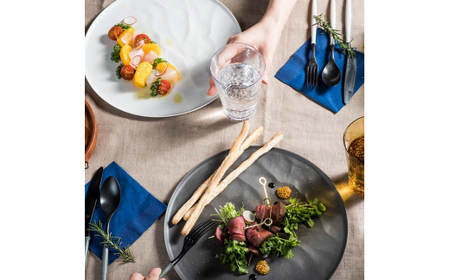 ARASカトラリーセット ピンクグレー カトラリー F6P-2031