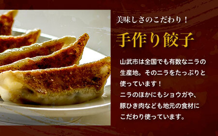 地元に愛される絶品手作り冷凍餃子60個 山武市産のニラをふんだんに使用！ ／ふるさと納税 餃子 キョウザ 冷凍 ニラ 中華 お惣菜 千葉県 山武市 SMBN002