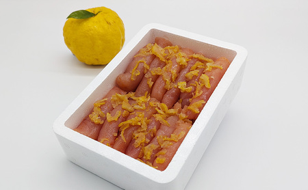 訳あり 辛子明太子 ゆず皮入り 切大 1kg (500g×2) めんたいこ 明太子 訳アリ 魚卵 