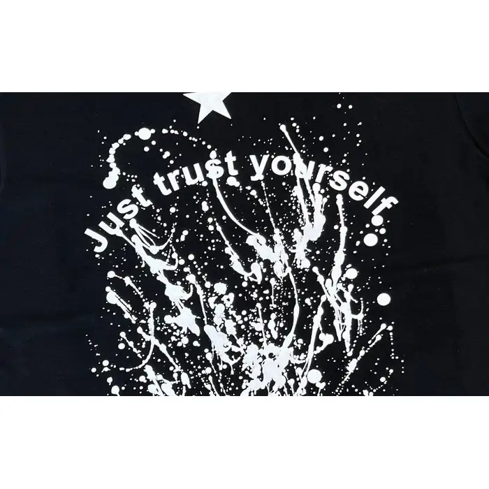 ［ANNOUN］Painting Ｔシャツ ブラック | 服 黒 アパレルブランド 絵画 アート コラボレーション アンノウン 福祉 就労支援 就労継続支援B型事業所 アトリエ・アンノウン 埼玉県 越谷市