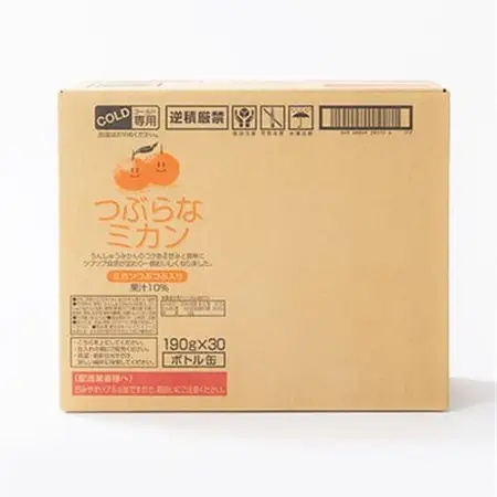 【毎月定期便】つぶらなミカン(190g×30本)(日出町)全6回_大分  名産  特産品  つぶらなシリーズ  つぶらなみかん  ミカン  ギフト プレゼント ジュース  缶ジュース つぶ入り  大分県産  果汁飲料_【4052988】