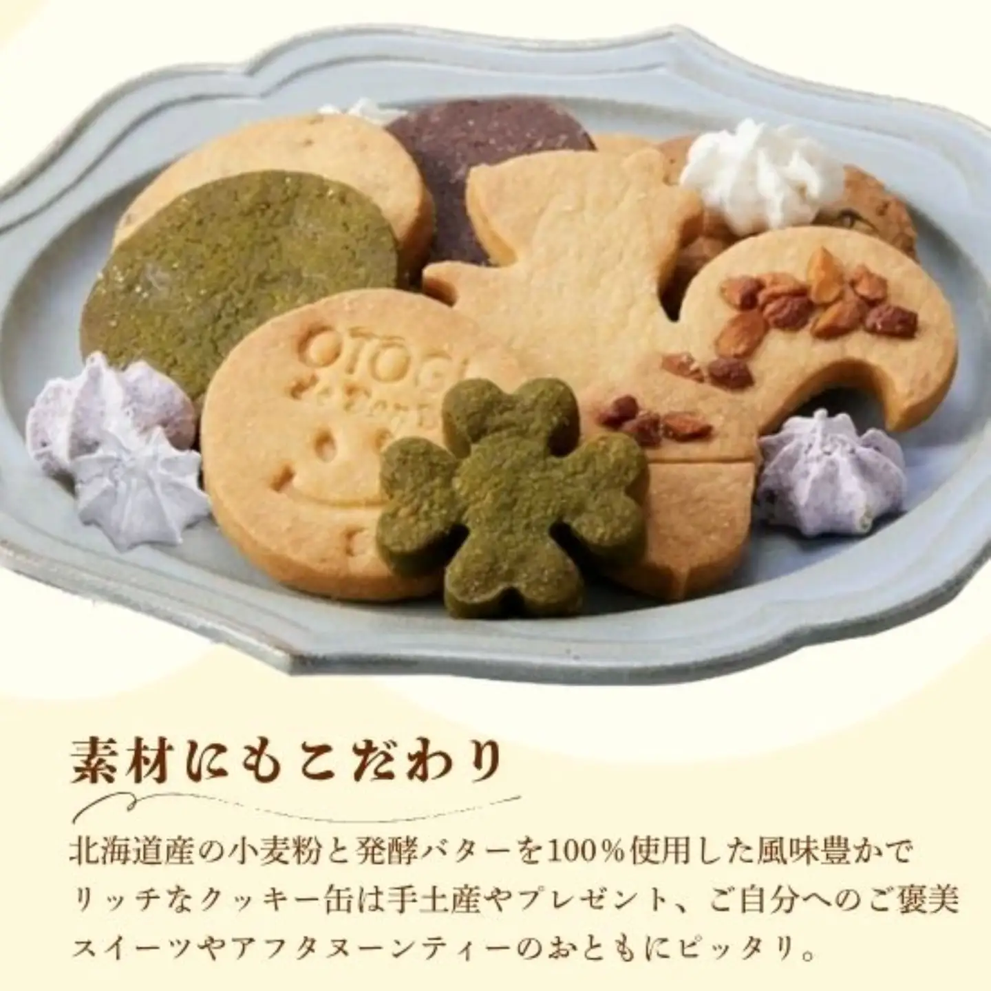 OTOGIの森のクッキー缶 【odbb0009】