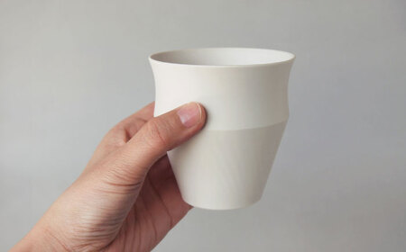 【陶器市特集】【波佐見焼】KINU カップ 大 2点セット（艶なし）【studio wani】[MB52]