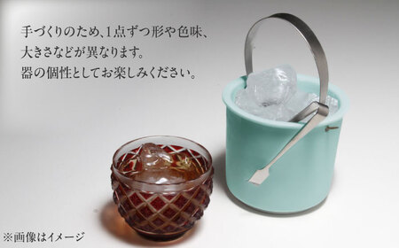 有田焼 卓上アイスペール・ミニクーラー 青磁 トング付き /やきもの工房 成[UDU001] アイスペール