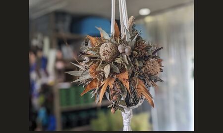 ドライフラワー の ハンガー アレンジ おしゃれ ギフト インテリア 花 