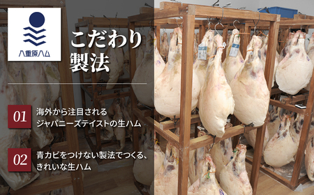 【 3回定期便（計270g）】生ハム 信州オレイン豚 パルマ カット スライス 90g（30g×3パック）｜【八重原ハム】 国産 長野県 東御市 八重原 熟成