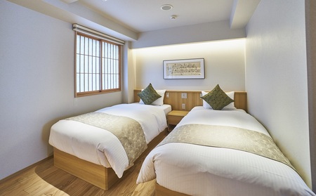 【SAKE Bar Hotel ASAKUSA】スイートルーム 1泊2名様 ペア宿泊券〈朝食付・日本酒飲み放題〉_0208-001-T06