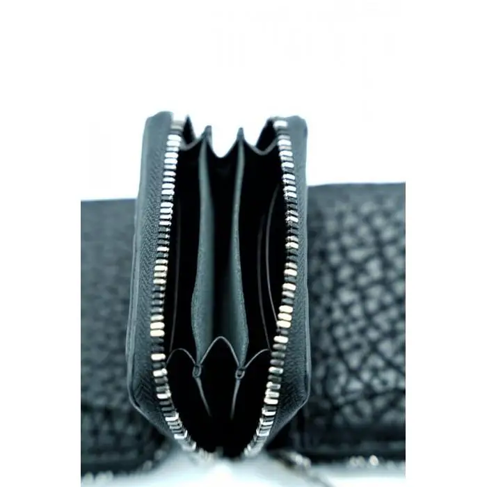 【ierib】MINI WALLET / ミニウォレット / BULL / BLACK