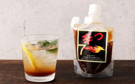 爆汗（ばっかん）コーラシロップ　辛っコーラ　ボルケーノ7（7辛）100ml | 東和組立 クラフトコーラ コーラ 飲料 シロップ ギフト M05S28