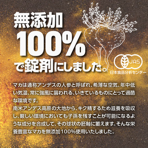 ＜6ヶ月に1度、2回送付定期便＞山本漢方の無添加マカ粒[027Y17-T]