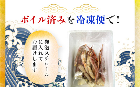 【訳あり】 冷凍ボイル本ズワイ蟹　4肩（1kg） TMN004 / わけあり 訳あり 訳アリ ずわいがに ずわいガニ ズワイガニ ズワイ蟹 本ズワイ蟹 本ずわいがに 本ズワイガニ 本ズワイ蟹 蟹 かに カニ 冷凍ボイル本ズワイ蟹 冷凍ボイル 冷凍ずわいがに 冷凍ズワイガニ 冷凍ズワイ蟹 冷凍本ズワイ蟹 冷凍本ずわいがに 冷凍本ズワイガニ 冷凍本ズワイ蟹 冷凍蟹 冷凍かに 冷凍カニ 肩 ずわい ズワイ スクーナー