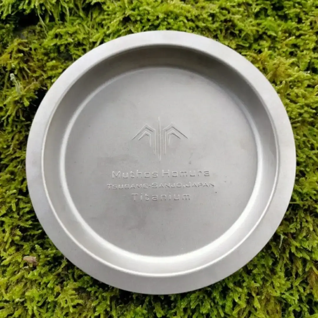 Titanium Ultra Light Lid Plate (UL-LP120Ti) キャンプ用品 アウトドア用品 BBQ 防災用品 登山 バーベキュー [Muthos Homura]【010S512】