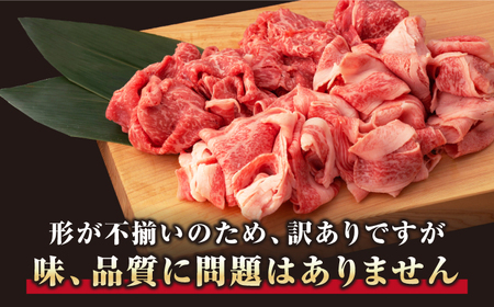 【全2回定期便】【訳あり】【A4～A5ランク】長崎和牛 モモ・バラ 切り落とし 500g《壱岐市》【野中精肉店】 黒毛和牛 牛肉 和牛 訳アリ 赤身 モモ バラ ワケあり 小間切れ [JGC018]