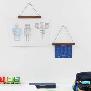 【メイプル】木製 壁掛け ホルダー 子供の絵 カレンダー ポスター 北欧 インテリア 飾る アートフレーム マルチホルダー 磁石 マグネット 壁面装飾 リビング フォトフレーム  日本製 kitoen（木と縁）