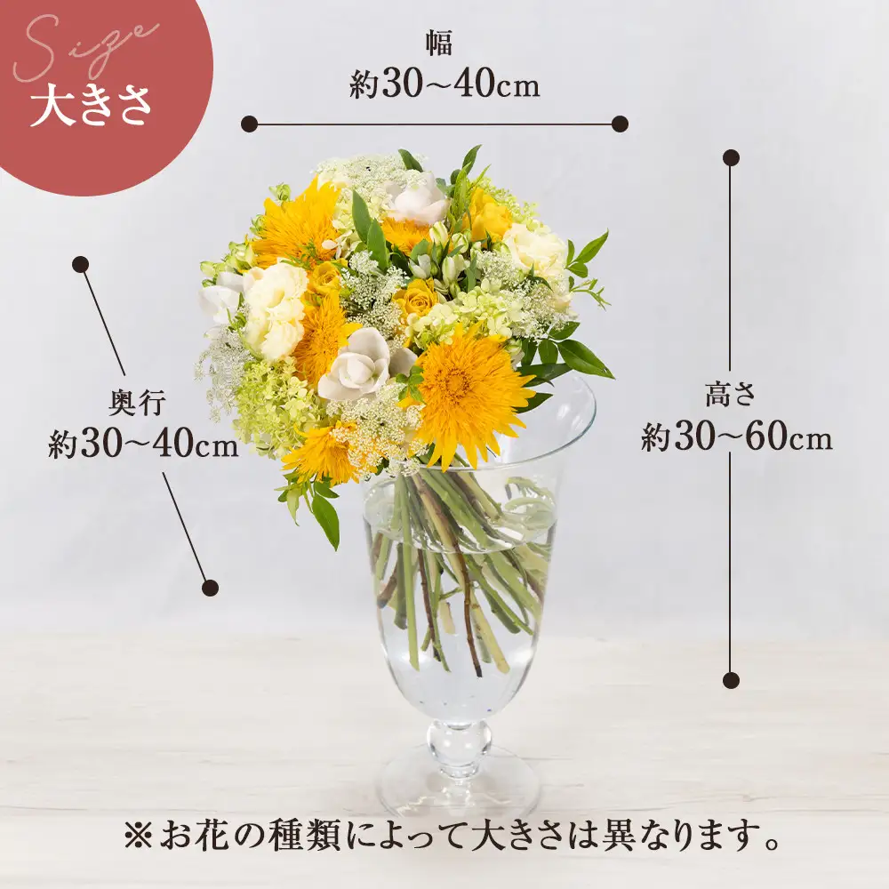 「毎週」届く、旬の花束（52回／1年間）世界らん展 フラワードリームジャパンカップ 国内主要コンテスト受賞 ｜ 花束