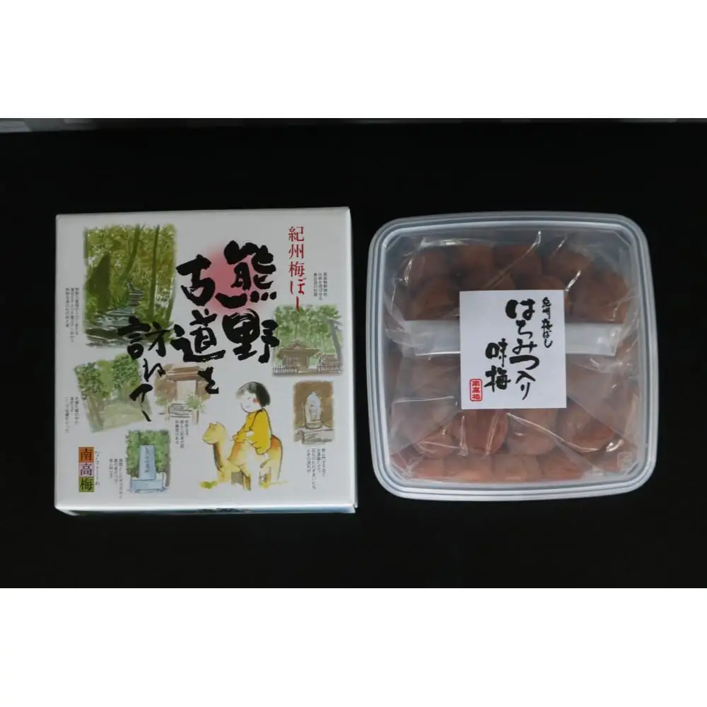 【贈答用】紀州南高梅 はちみつ入り味梅 400g 化粧箱入 【US22】